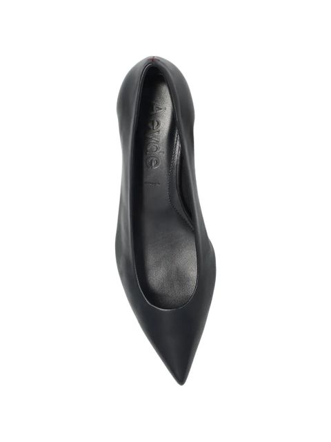Aeyde Cari point-toe shoes - Black