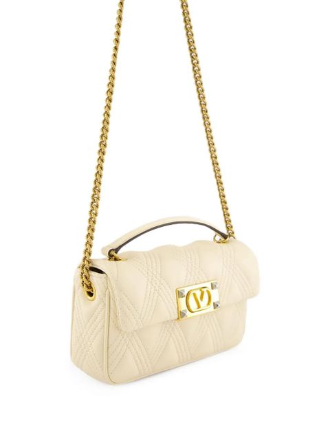 Valentino Garavani Quiltie 67 leather shoulder bag - Neutrals - zdjęcie produktu nr 2