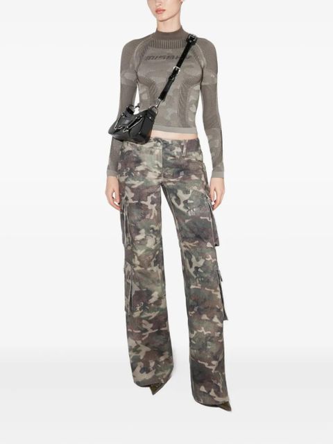 MISBHV camo jacquard long-sleeve top - Grey
