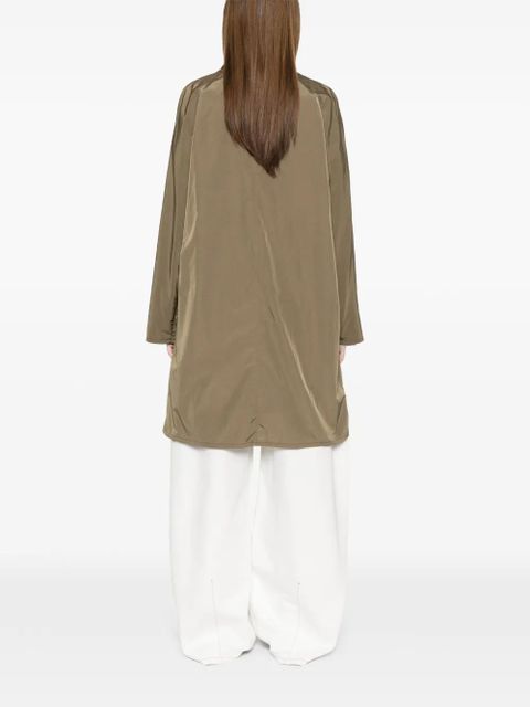 The Row Felixa collared coat - Green