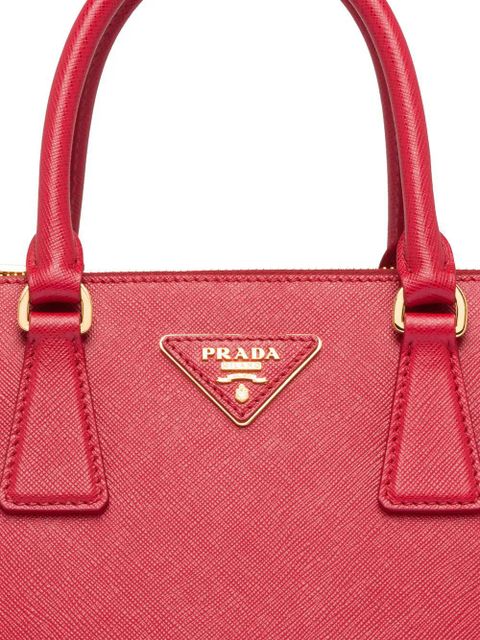 Prada small Galleria leather tote bag - Red