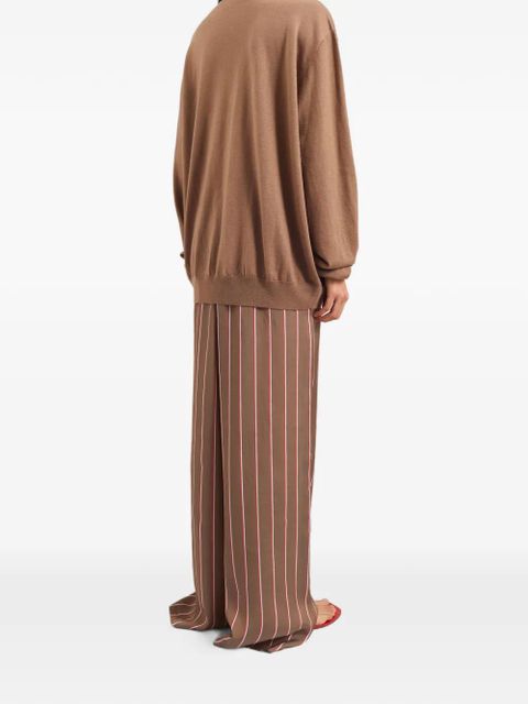 The Frankie Shop striped trousers - Brown - zdjęcie produktu nr 2