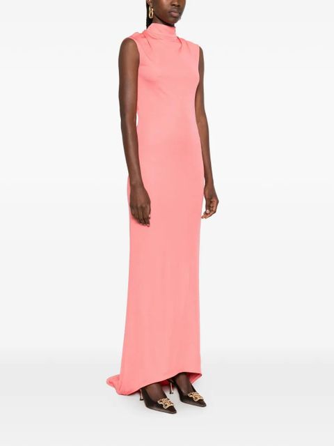 TOM FORD sleeveless open-back gown - Pink