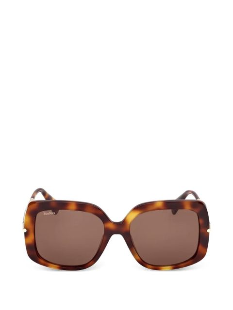 Max Mara Eyewear square-frame sunglasses - Brown - zdjęcie produktu nr 1