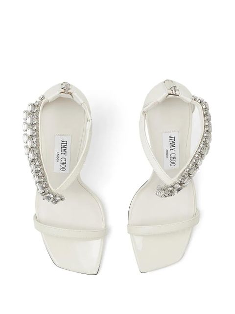 Jimmy Choo 100mm Verity sandals - White