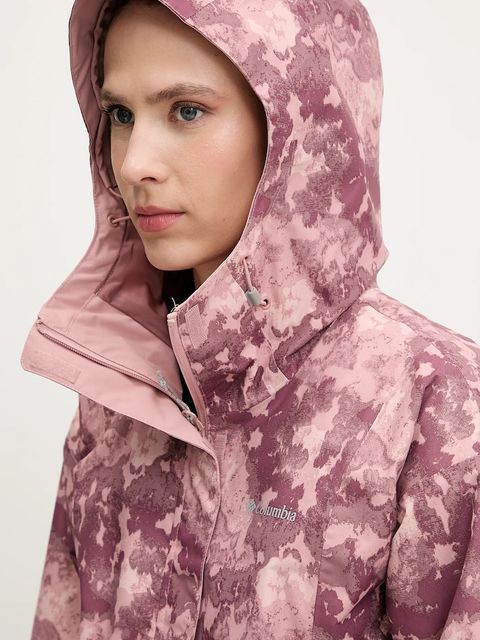 Columbia kurtka outdoorowa Hikebound kolor fioletowy 2116334