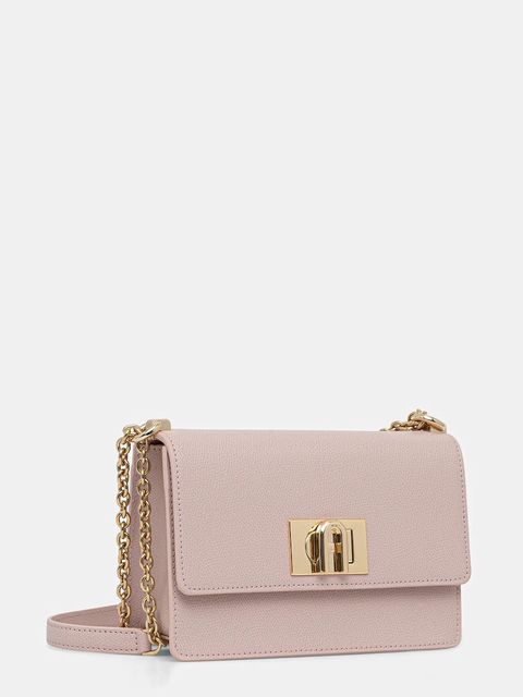 Furla torebka skórzana kolor różowy BAFKACO ARE000 2814S