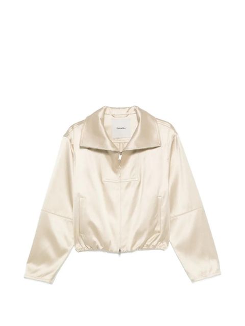 Nanushka boxy funnel neck jacket - Neutrals - zdjęcie produktu nr 1