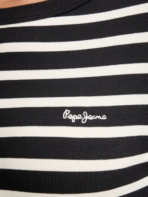 Pepe Jeans longsleeve kolor czarny PL5000037