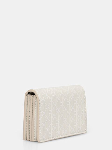 Calvin Klein portfel damski kolor biały LV04F1083G - zdjęcie produktu nr 2