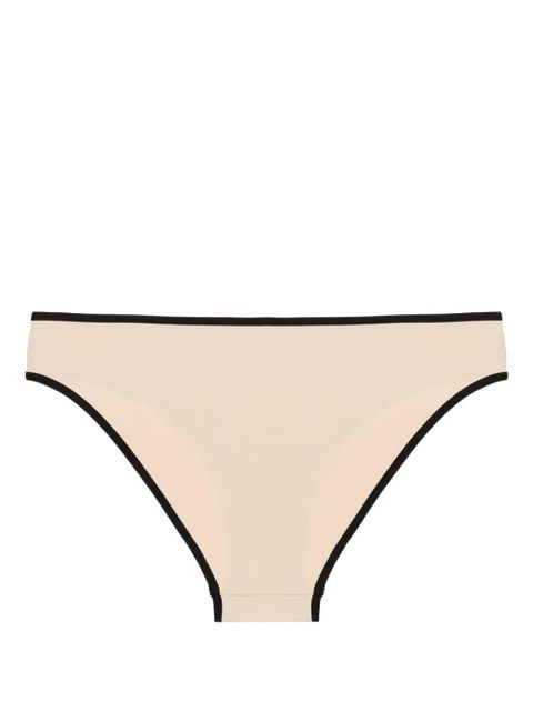 TOTEME striped-edge bikini bottoms - Neutrals - zdjęcie produktu nr 2