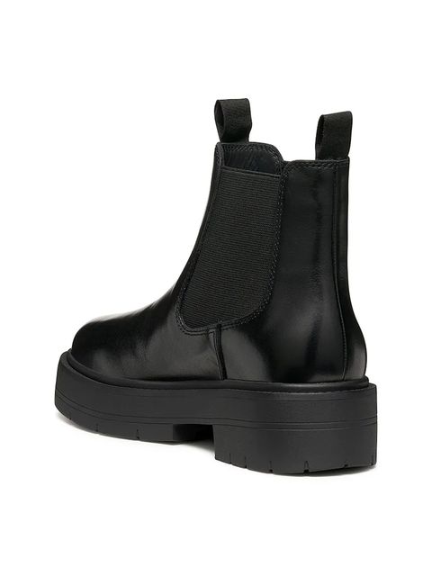 Geox sztyblety D SPHERICA EC7 damskie kolor czarny na płaskim obcasie D56VDA 00043 C9999 - zdjęcie produktu nr 2