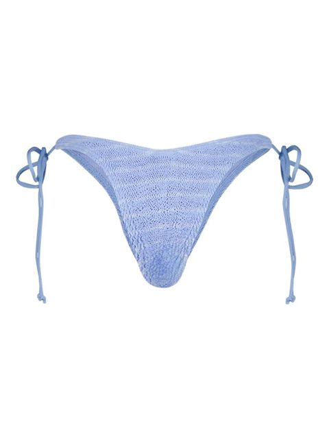 Bond-eye Serenity stripe textured bikini brief - Blue - zdjęcie produktu nr 1