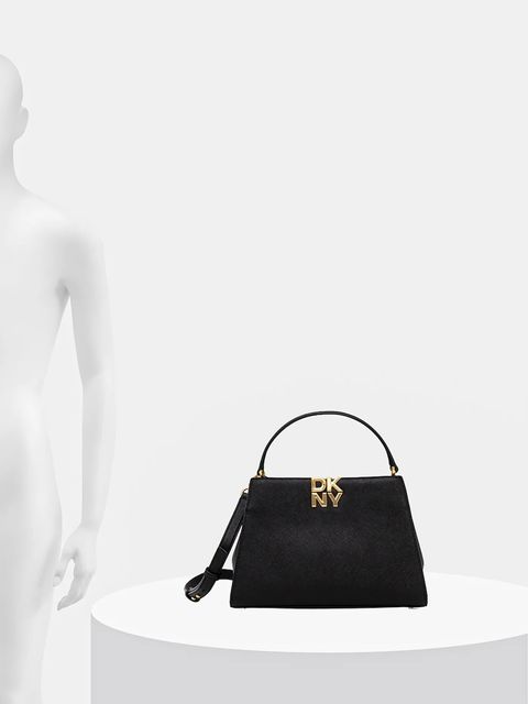 Dkny torebka skórzana FOSTER kolor czarny R52D1L92