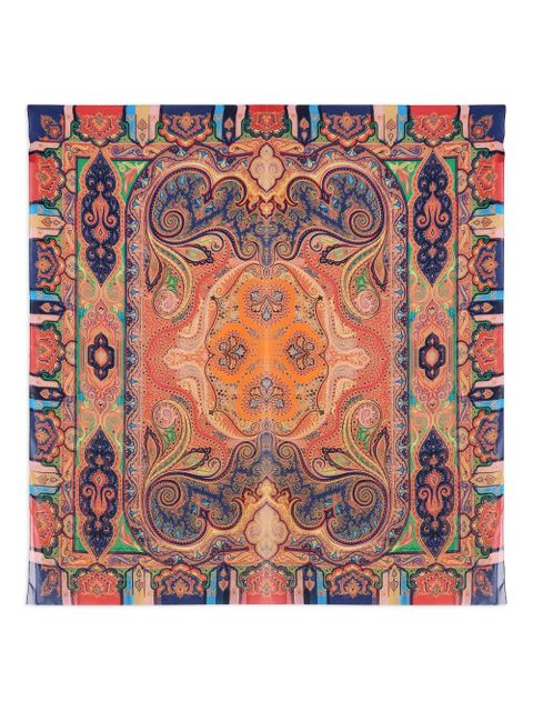 ETRO silk scarf - Orange - zdjęcie produktu nr 1