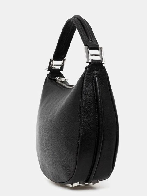 Silvian Heach torebka skórzana SPACCANAPOLI kolor czarny RCP25028BO