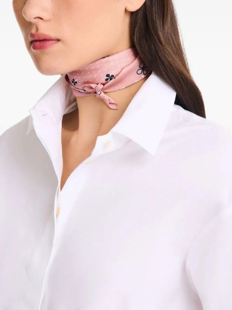 Longchamp paisley-print scarf - Pink - zdjęcie produktu nr 2