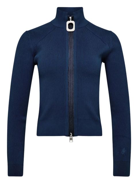 JW Anderson zip-up cardigan - Blue - zdjęcie produktu nr 1