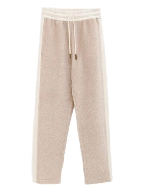 Moncler side-stripe drawstring trousers - Neutrals - zdjęcie produktu nr 1