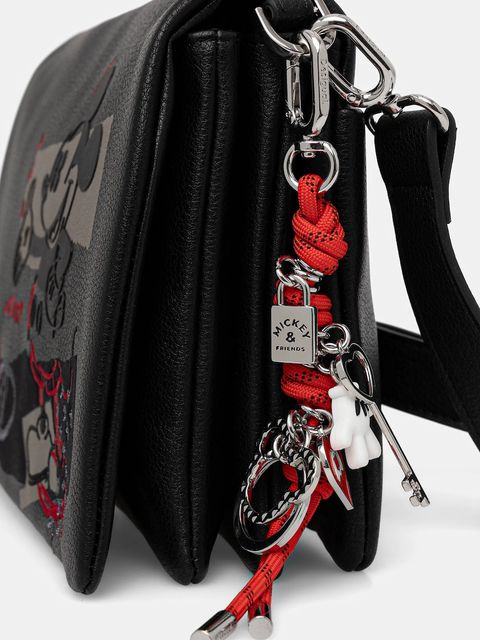 Desigual torebka MICKEY ROCK DORTMUND kolor czarny 25WAXP19