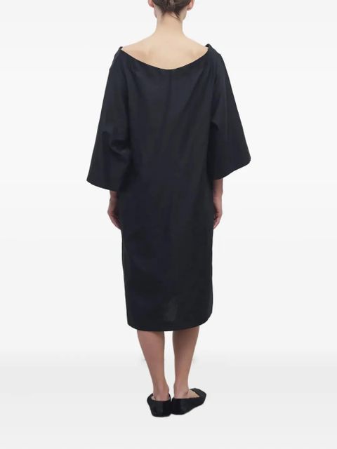 The Row Miki batwing dress - Black
