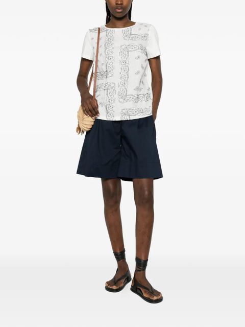 Weekend Max Mara Genio patterned top - White - zdjęcie produktu nr 2