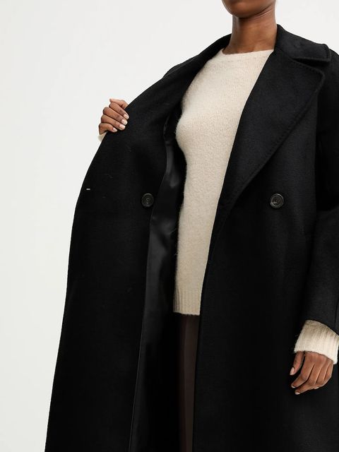 Weekend Max Mara płaszcz wełniany RESINA