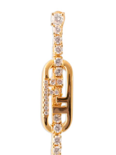 FENDI O'Lock dangle earrings - Gold