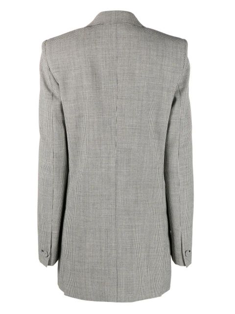 Givenchy dogtooth-pattern wool blazer - Black - zdjęcie produktu nr 2