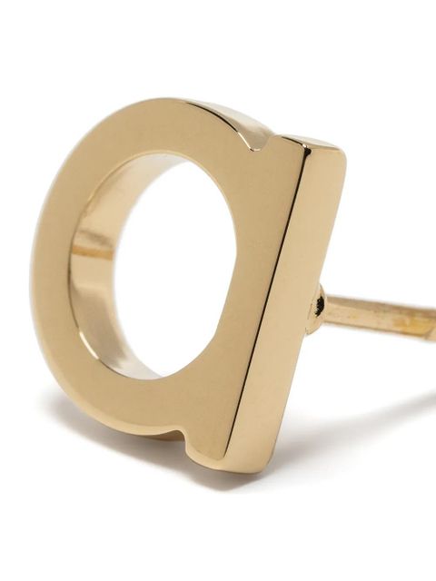 Ferragamo Gancini stud earrings - Gold - zdjęcie produktu nr 2