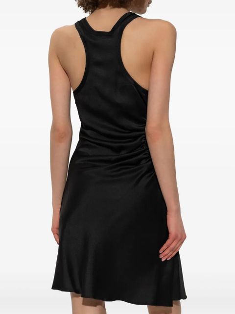 Victoria Beckham ruched mini dress - Black