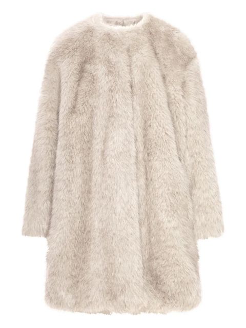 Max Mara faux-fur coat - Neutrals - zdjęcie produktu nr 1