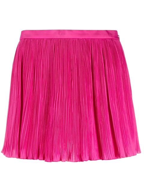 Valentino Garavani flared pleated shorts - Pink - zdjęcie produktu nr 1