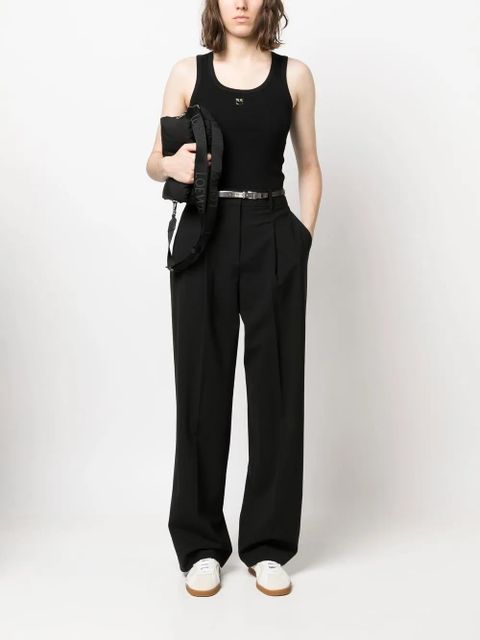 PINKO embroidered logo tank top - Black - zdjęcie produktu nr 2