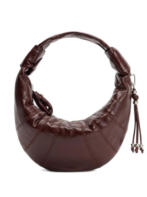 LEMAIRE Mini Fortune Croissant knotted half-moon shoulder bag - Brown - zdjęcie produktu nr 1