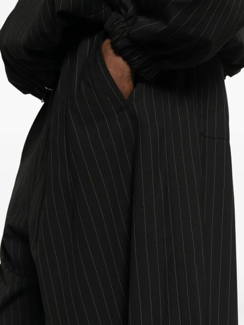 The Frankie Shop pinstripe trousers - Black