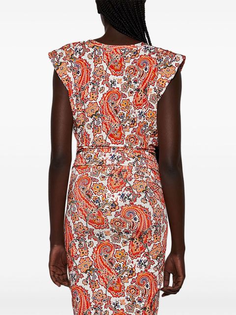 Rabanne Haut blouse - Red