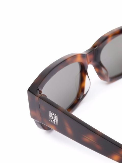 TOTEME The Regulars square-frame sunglasses - Brown - zdjęcie produktu nr 2