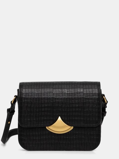 Sessun torebka skórzana kolor czarny 25102002 - zdjęcie produktu nr 1