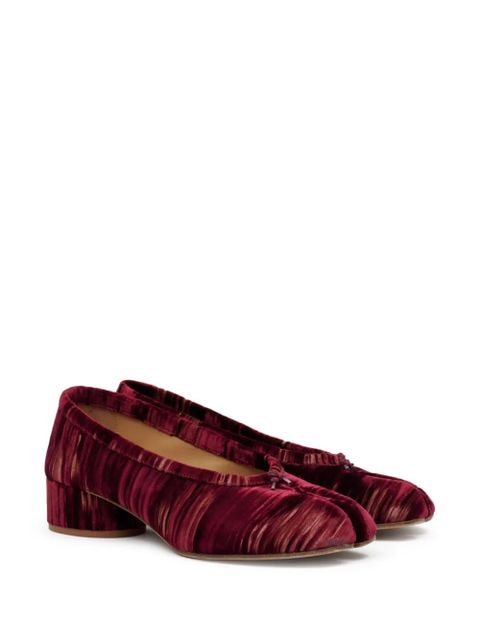 Maison Margiela 30mm Tabi ballet flats - Red