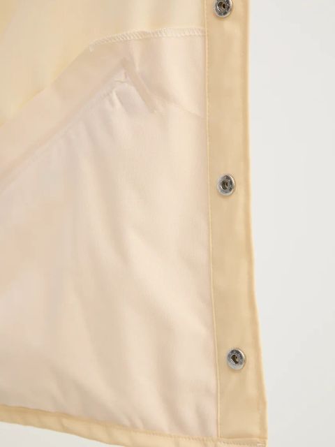 Rains kurtka Jacket W3 kolor żółty przejściowa 12010