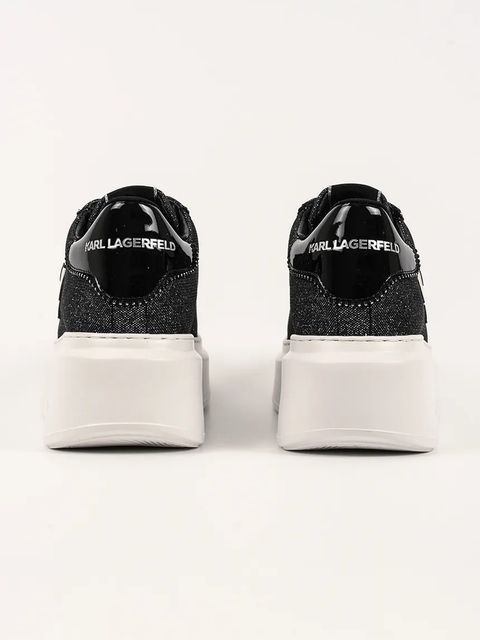 Karl Lagerfeld sneakersy skórzane ANAKAPRI damskie kolor czarny KL63531N - zdjęcie produktu nr 2