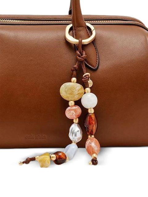 Cult Gaia Raia beaded shoulder bag - Brown - zdjęcie produktu nr 2