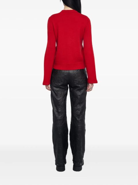 Zadig&Voltaire Lucas button-detailed sweater - Red