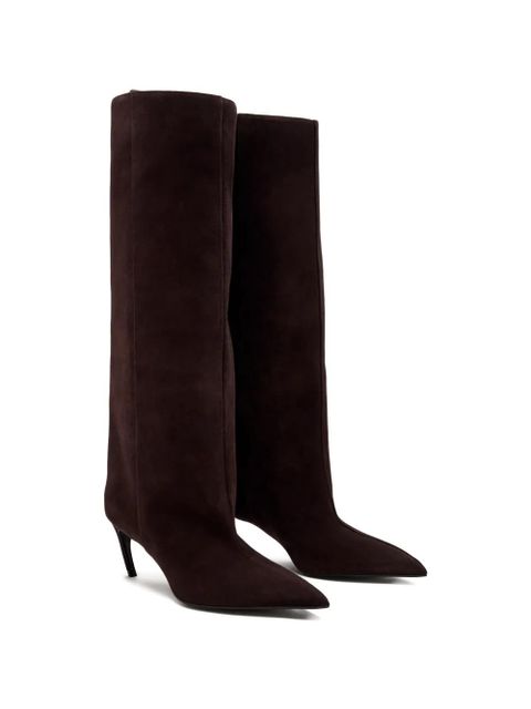 The Attico Lea heeled boots - Brown - zdjęcie produktu nr 2