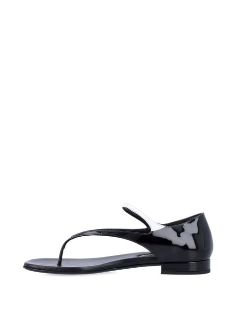 Miu Miu Mary Jane sandals - Black