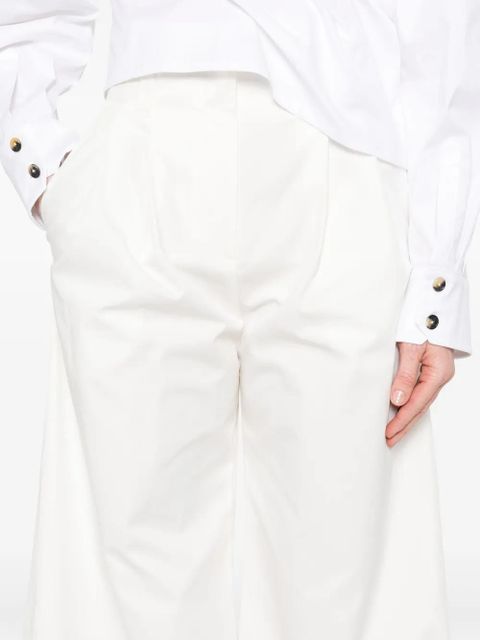 A.W.A.K.E. Mode wide-leg trousers - White