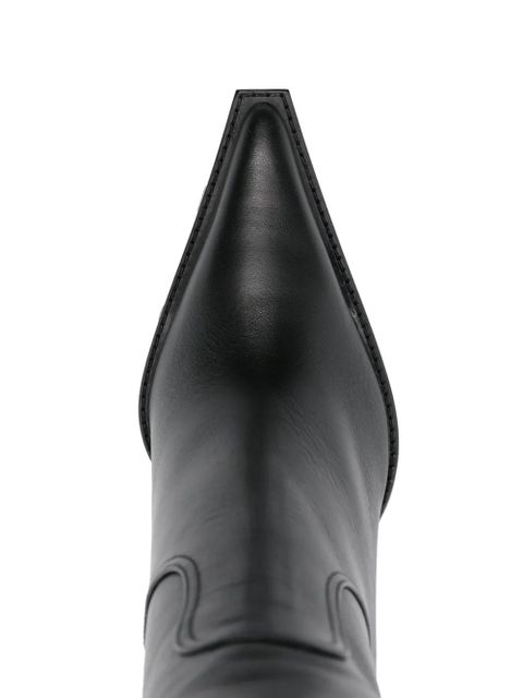 Paris Texas 110mm Nadia boots - Black