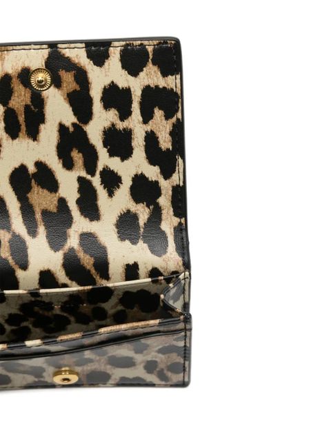 GANNI leopard-print wallet - Neutrals - zdjęcie produktu nr 2