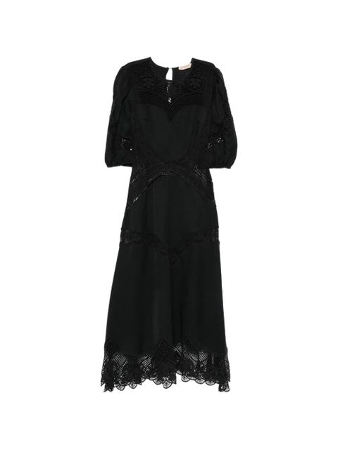 TWINSET crew-neck midi dress - Black - zdjęcie produktu nr 1